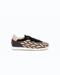 ANDALUSIA - Baskets en intrecciato - Noir