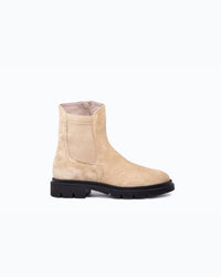 BROOKLYN - Suede ankle boots - Cork