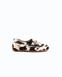 SANTIAGO - Barca in cavallino - Bianca e Nera