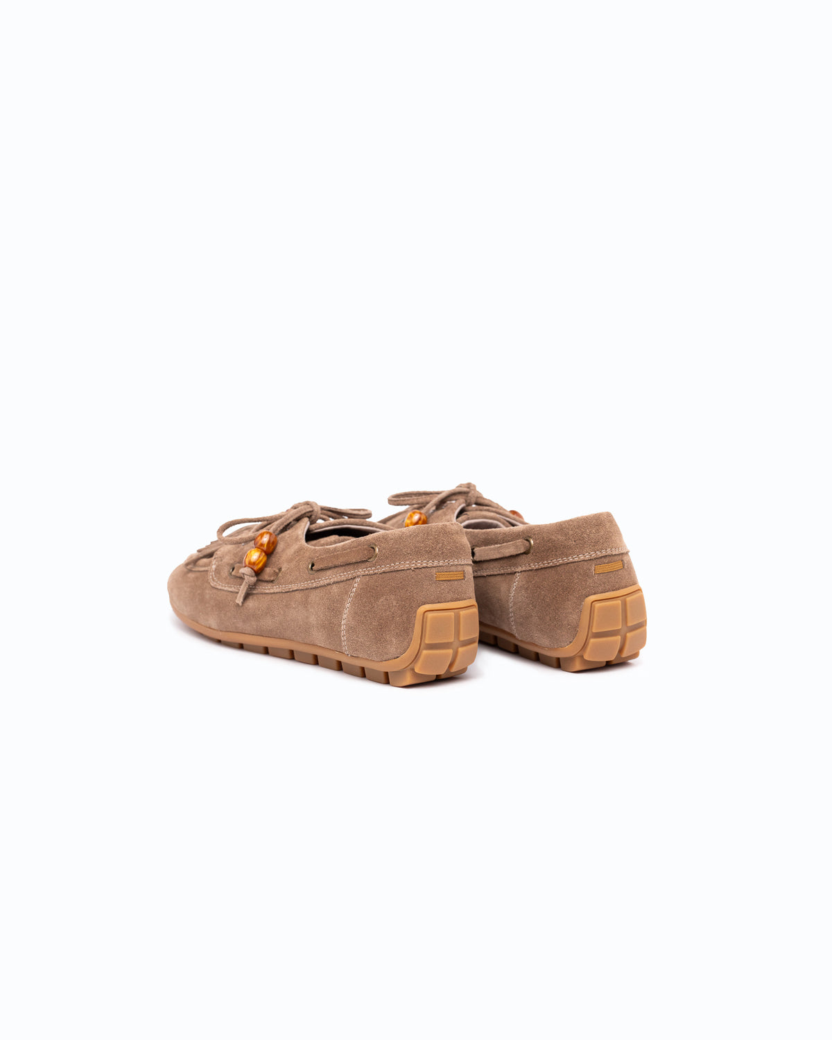 SANTIAGO - Chaussure en velours - Sable