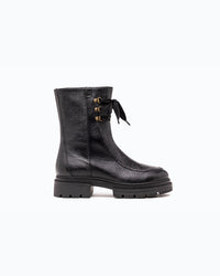 BROOKLYN - Leather ankle boots - Black