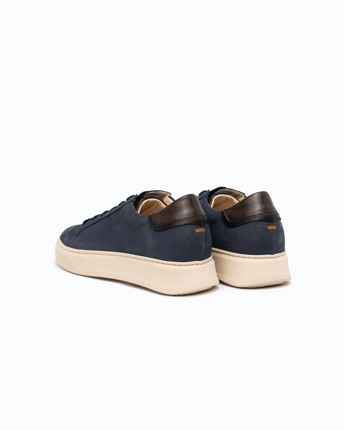 CAMARGUE - Baskets en nubuck - Bleu 
