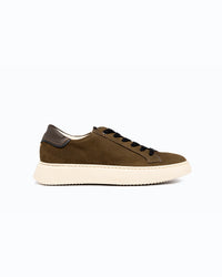 CAMARGUE - Baskets en nubuck - Truffe