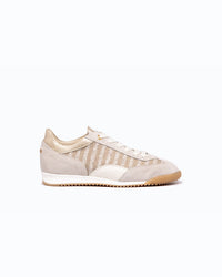 CAMARGUE - Sneakers in cotone a righe - Farro