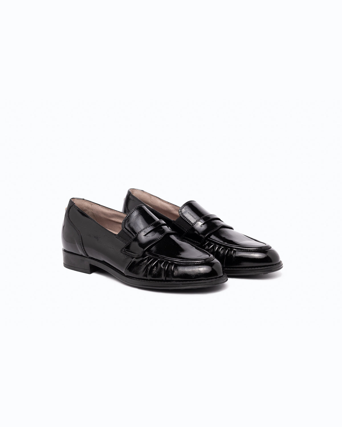BOSTON - Leather loafers - Black