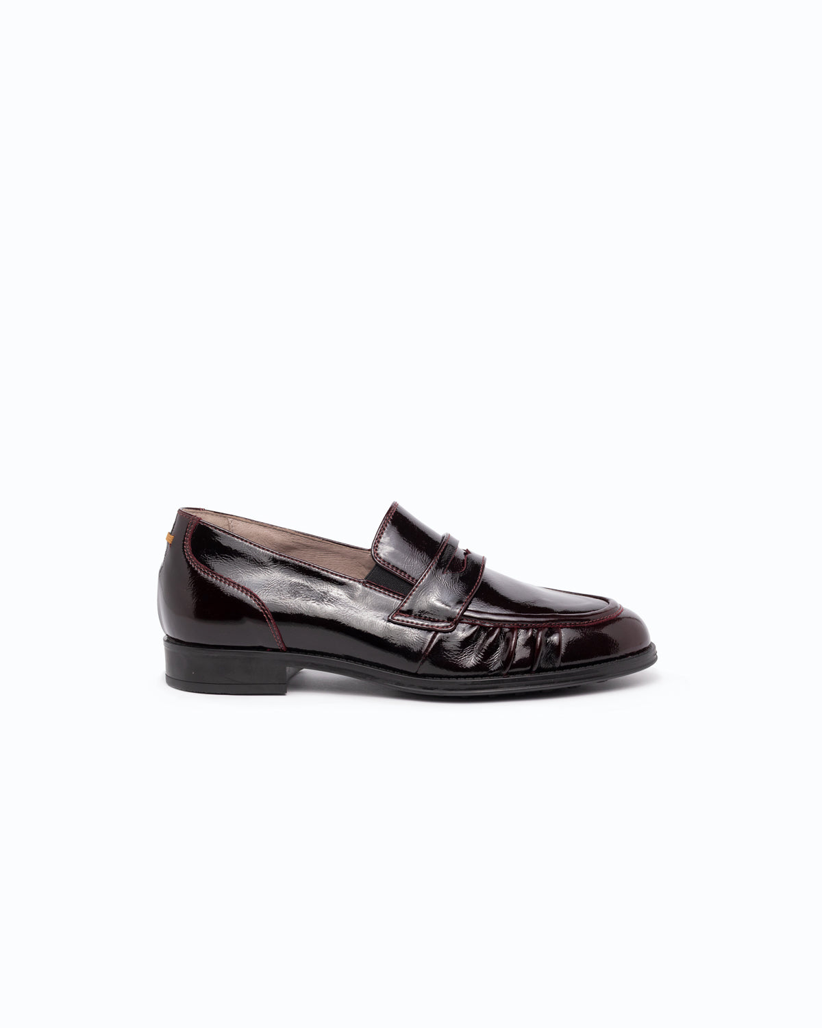 BOSTON - Leather loafers - Bordeaux