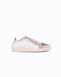 MILAN - Knitted Sneakers - Cloud and White